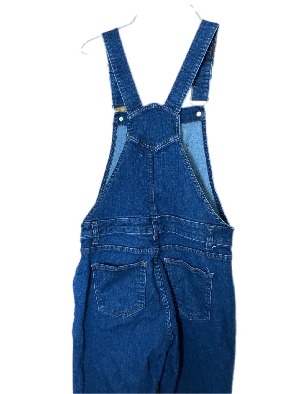 YSC denim collection dark wash overalls medium - Picture 7 of 12